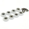 8X Shower Door Replacement Roller Wheel Runner Diameter 23mm with