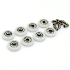 8X Shower Door Replacement Roller Wheel Runner Diameter 23mm with screw M5