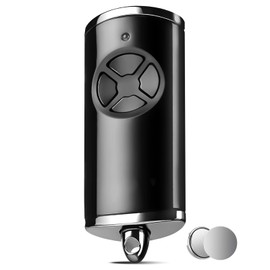 868 MHz Garage Door Remote, 1 PCS Garage Door Opener Remote Control, 4 channels, Compatible with HSE-4-868-BS, HSE2-868-BS, HS4-868-BS, HS1-868-BS, HSS4-868-BS, HSP4-868-BS remote control - Black