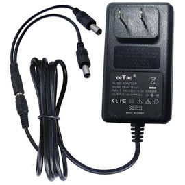 eeTao AC/DC Adapter Charger Compatible with Ninebot Segway Drift W1 W 1 22.2V 2000mAh 44.4Wh Li-ion Battery Electric Roller Skates Hovershoes 30.01.0000.50 30.01.0000.60 25V 25.2V Power Supply