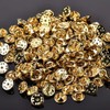80 Pairs Pin Backs with Blank Pins (4mm*8mm), TuNan Pin