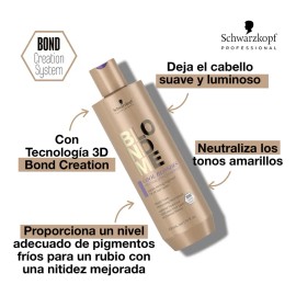 Blondme Shampoo Neutralizante Para Rubios Fríos 300 Ml