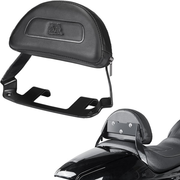 KEMIMOTO Sissy Bar Rider Backrest with Docking Hardware Detachable Driver Backrest Pad for Sportster S RH1250 2021 2022 2023