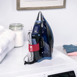 Wrap-It Super-Stretch Storage Straps - Assorted 16-Pack (Sapphire Blue) - Elastic Hook and Loop Cinch Straps - Extension Cord Organizer, Hose, Garage Organization, Cord Ties, RV Storage