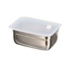 Pearl Metal Stainless Steel Storage Container with Valve, 1.0 L