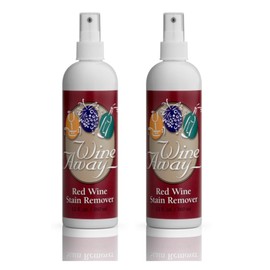 Wine Away Red Wine Stain Remover - Perfect Fabric Upholstery and Carpet Cleaner Spray Solution - Removes Wine Spots - Spray and Wash Laundry to Vanish Stain - Wine Out - 12 Ounce, 2 Pack