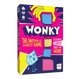 USAopoly | Wonky | Stacking Party Game | Ages 8+ | 1+ Players | 20+ Minutes Playing Time