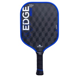 Edge 18K Power Max Pickleball Paddle | Large Sweet Spot, Thermoformed 3D 18K Carbon Fiber Surface, USAPA Approved, Ultimate Control & Power (Cobalt/Blue)