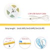 Clearhill 5V 5mm Width USB COB LED Strip Lightswith Dimmable