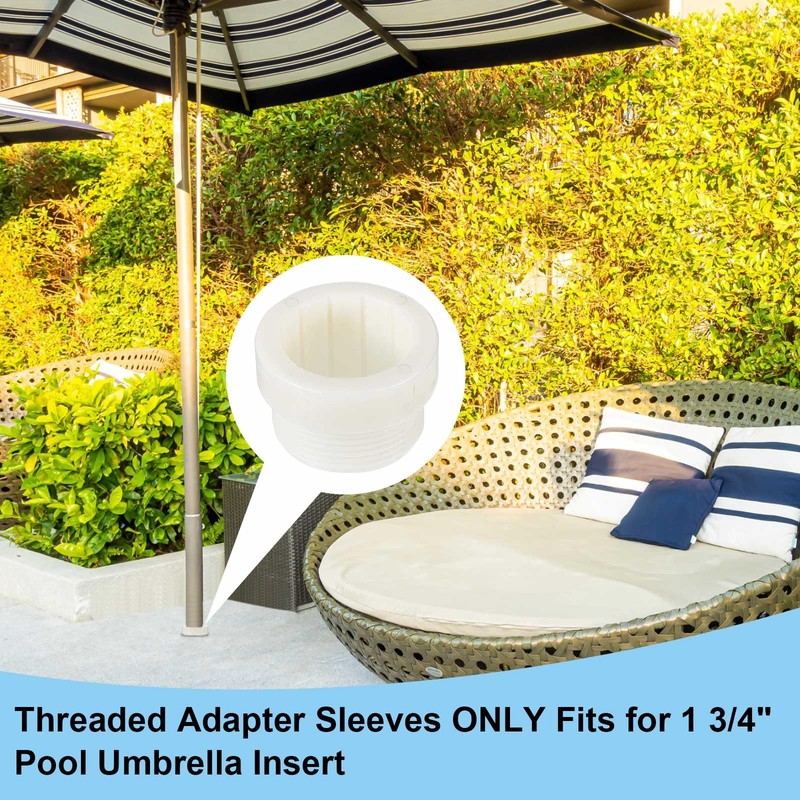 Thyle Pool Umbrella Stabilizer Adapter Pool Deck Inground Umbrella Inserts