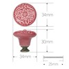 Auped 12 Vintage Style Furniture Knobs 34 mm for Kitchen