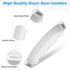 Replacement GE GUD27ESSMWW WE01X30378 Dryer Door Handle GE Kenmore Dryer