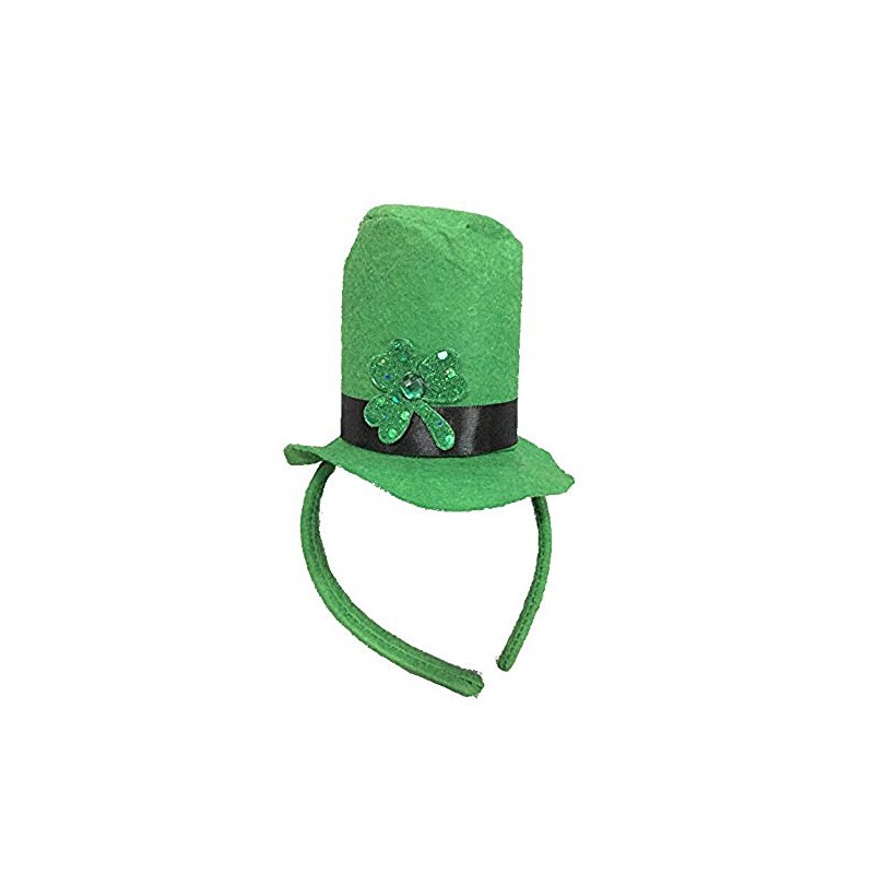 St. Patrick's Day Shamrock Top Hat Headband
