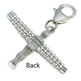 Welded Bliss Sterling 925 Silver Charm. Iconic Angel Of The North Statue, Newcastle, Clip Fit WBC1221