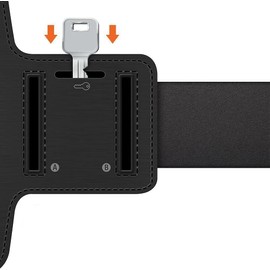 iPro Accessories For Armband Case, Running Armband Case, Water Resistant Gym Running Workout/Exercise Arm Band Case for All Mobile Phones