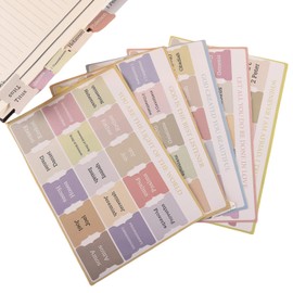 Bible Stickers, Bible Journaling Supplies,Bible Page Markers Tabs,Bible Study Accessories,Gift for Easter, Carnival, Mothers Day （5 PCS）