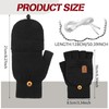 USB Heated Gloves 2 Pairs Winter Warm Heating Mitten Full