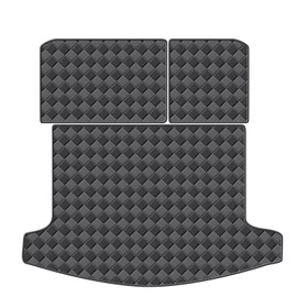 WDYOYS Cargo Mat & Backrest Mats for 2024 2025 Lincoln Nautilus Accessories, All Weather Waterproof Rear Cargo Liner Rear Trunk Liner Back Seat Cover Protector