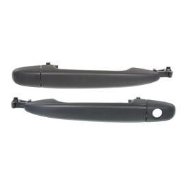 KarParts360 For Lexus RX330 2004 2005 2006 Exterior Door Handles Front, Driver and Passenger Side | Pair | Smooth Black | Excluded Push Button Start | Replacement For 6921128070, 69211AE020C1