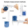 Simhevn Vernier Caliper, 0-6 pulgadas/0-150 mm, calibre de micrómetro manual,