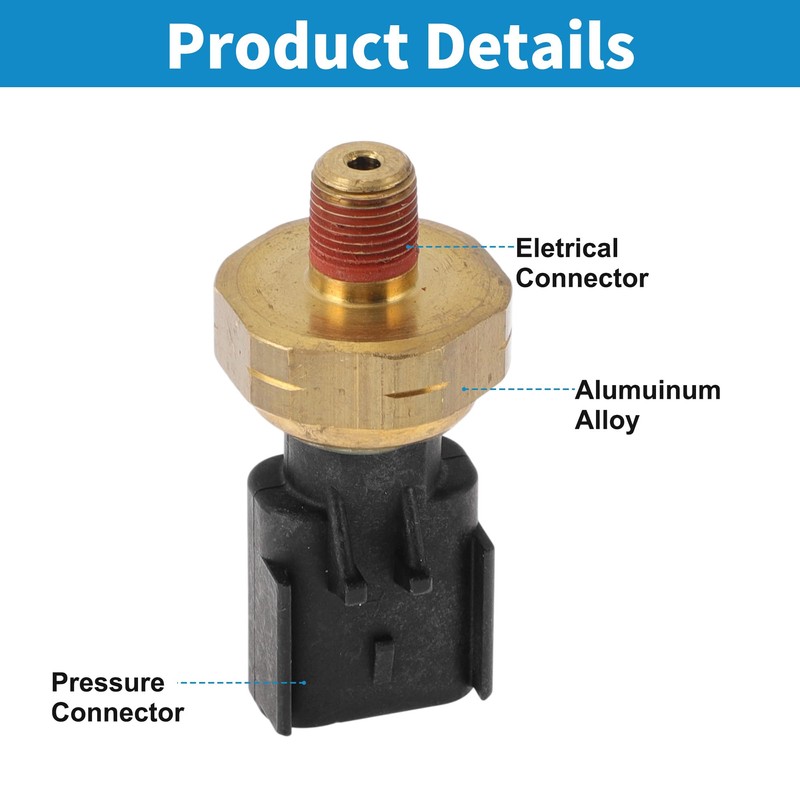 PARSKILO 1 Pcs No.68258694AA Engine Oil Pressure Sensor for Chrysler