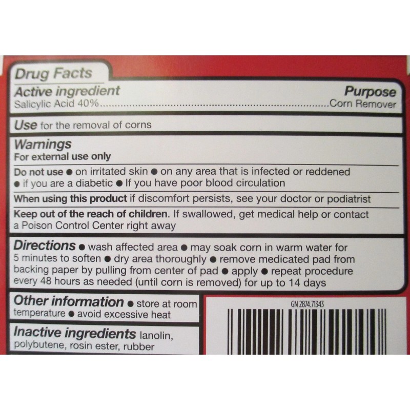 Equate Maximum Strength One Step Corn Remover Pads - Salicylic