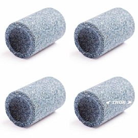 Pack of 4 Brand Sharpening Stones THOR-Darts, Sandstone Sharpening Stones for Steel Dart Tips, 4 Pieces Round Darts Sharpener, Sharpening Stones for Steel Tip Darts, Dart Steel Tip Grinder