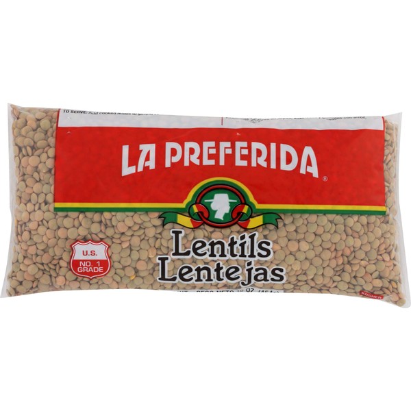 La Preferida Mexican Foods, Lentils, 16 oz (Pack - 1)