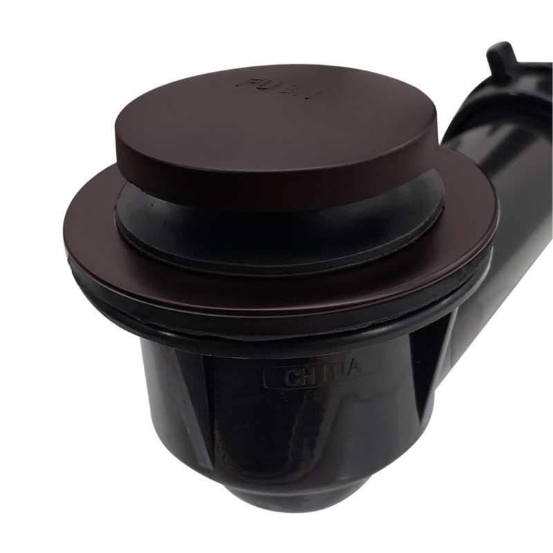 Westbrass Y593144-12 14" Black Tubular Bath Waste & Overflow Assembly