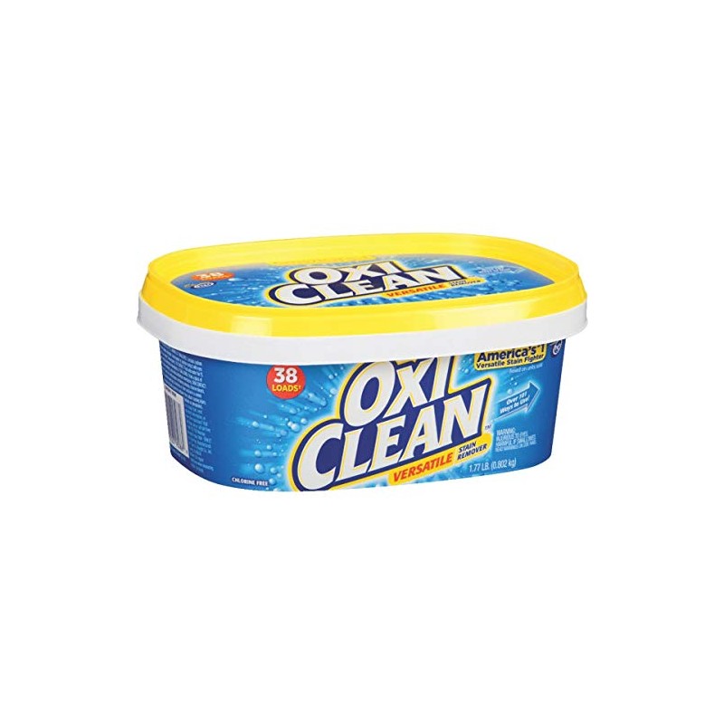 OxiClean Polvos quitamanchas versátiles, 2 libras.