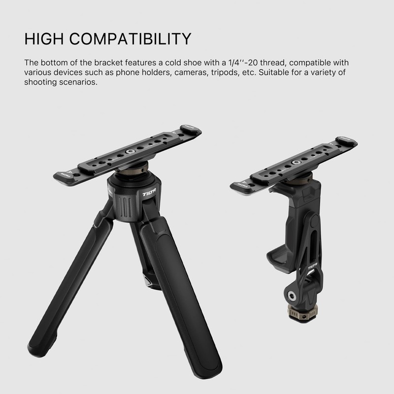 Tilta Cold Shoe Expanded Bracket with Multiple Attachment Points -
