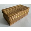 QCAA Solid Brass 180 Degrees Small Piano Hinge Wooden Jewery