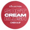 Collection Cosmetics Soft Cream Blush, Cream Lightweight Formula, Cheek Makeup,