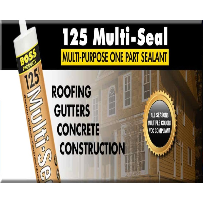 Multiseal 125 (Redwood Tan) 6-Tubes Sealant Adhesive by Boss/Soudal Accumetric
