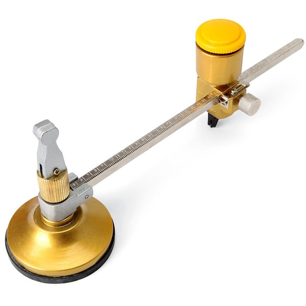 Heavy-duty Circular Glass Cutter with Suction Cup (Gold 02)