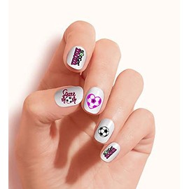 Soccer Mom (Ver.2) Clear waterslide Nail Art Decals (Tattoos) by DimOxy Designs.