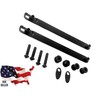 BLACK Quick Release Docking Hardware Kit Harley Davidson Dyna Detachable