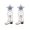Cowgirl Boot Earrings for Women Cute Earrings for Girls Earrings