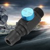 Jimdary Iron Reliable Pneumatic Air Fittings, Durable Built-in Dustproof Airflow