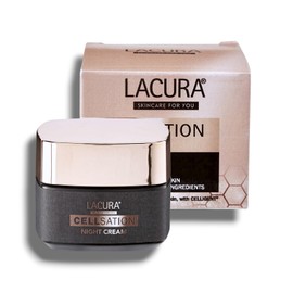 Lācurā - Aldi | Cellsation - Night Cream | Cell Renewal with Celligent | Healthy & efreshed Skin | Through Natural Based Ingredients | Premium Skincare for Mature Skin | 50mL [Imperfect Box]