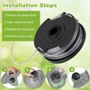 4 pieces spools for Bosch Art 24 27 30 30-36