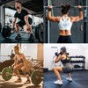 Calleras de Cuero para Gimnasio, Guantes De Entrenamiento con Pulseras