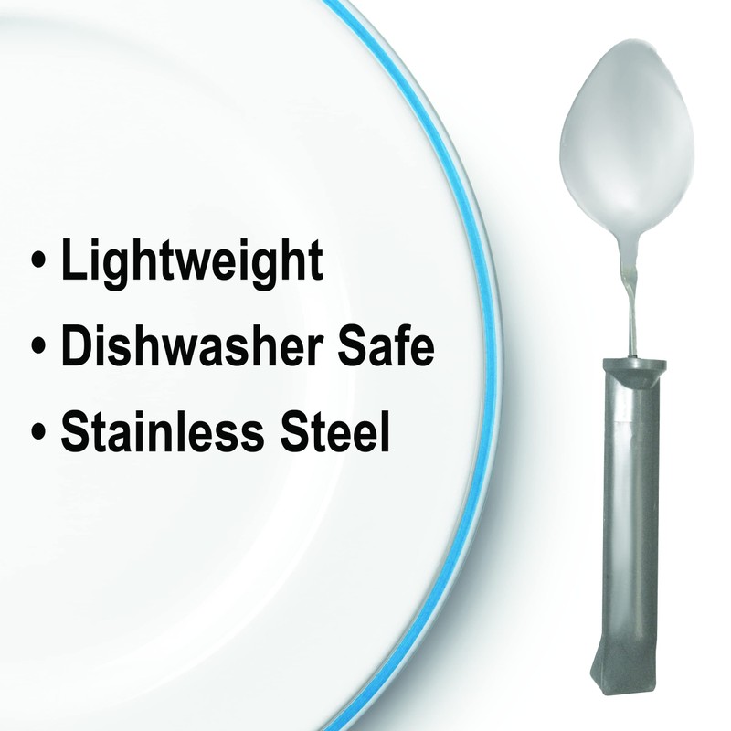 Rehabilitation Advantage Bendable Infant Spoon with Lightweight Plastic Handle