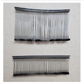 1000 Black Tag Gun Barbs Fasteners Standard Price Labels Clothing Tagging Attachers Choose Size (15+25mm)