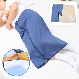 Articolo Patient Waterproof Mat Elderly Waterproof Pad Maternity Hospital Nursing Home Waterproof Patient Clothes, Basic BlueBasic Blue_MM / 아띠꼴로 환자 방수매트 노인 어르신 방수패드 산모 병원 요양원 방수 환자복, 베이직 블루베이직 블루_MM