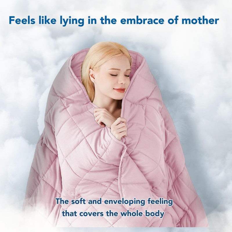Topcee Weighted Blanket for Adults (20 lbs, 60" x 80")