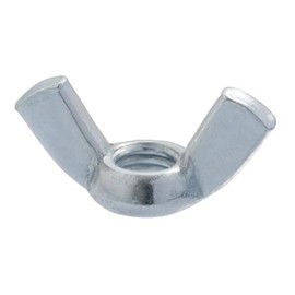 Pack of 50 Wing Nuts M6 - Galvanised - DIN 315 - Butterfly Nuts with Angular Wing Shape Wing Nut American Shape