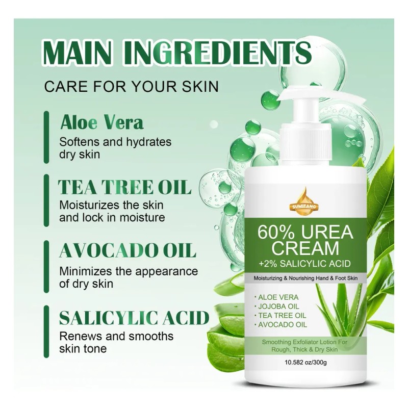 M Exfoliante Suave Para Pies Secos Y Crema Rica Para