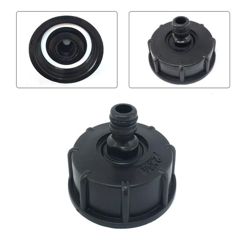 IBC Tank Adapter Plastic Hose Faucet Connector S60X6 Coarse Thread