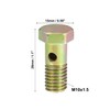 X AUTOHAUX 1 Pcs M10x1.5 Banjo Bolt Brake Line Fitting